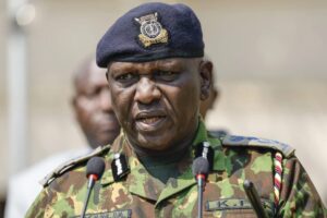 Acting Inspector General of Police Douglas Kanja has raised concerns over the weekly youth protests, describing them as havens for goons.