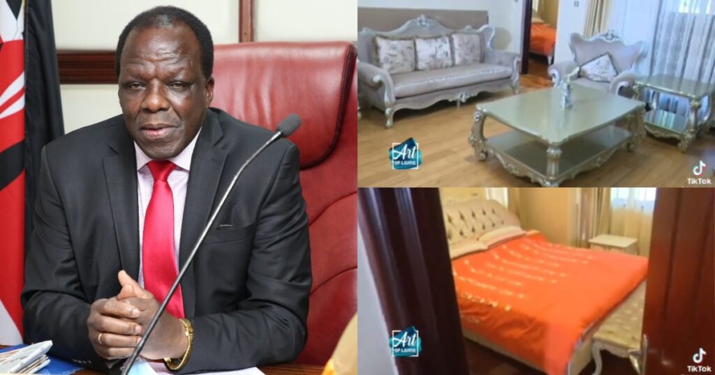 Former Kakamega Governor Wycliffe Oparanya's unwavering loyalty to ODM leader Raila Odinga has been highlighted through a recently surfaced video showing a dedicated room in Oparanya's home, reserved exclusively for the party leader.