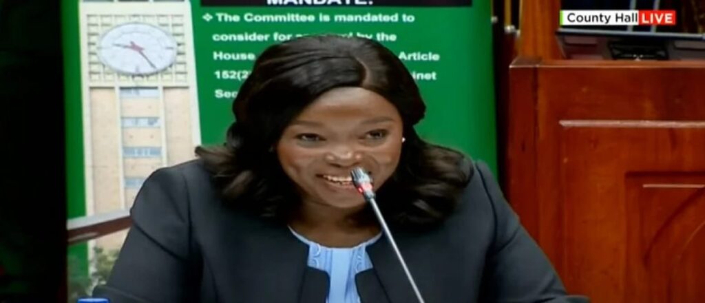 Health CS Nominee Debrah Mlongo Barasa Declares Net Worth of Sh455 Million During Vetting