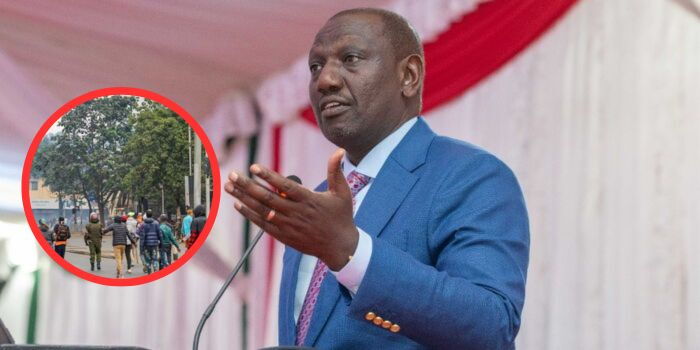 Breaking: Ruto Orders Police to Shoot Protesters Who Attack Property or Officers