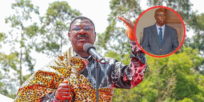 Wetang’ula Criticizes Gachagua Over Tribal Politics, Orders Crackdown on Protest Instigators
