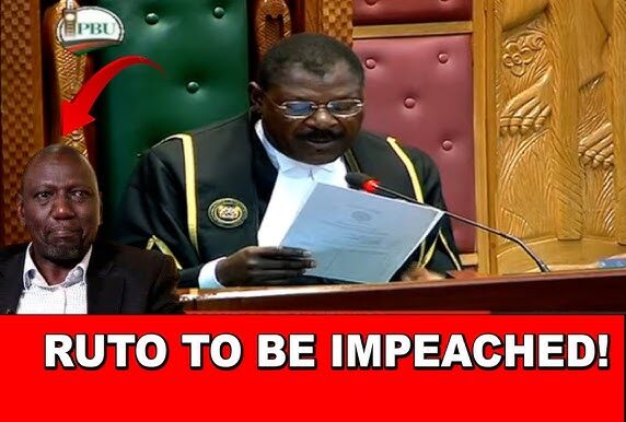 Breaking! Censor Motion Filed in Parliament to Impeach President Ruto after Calling MPS Corrupt! Watch Out