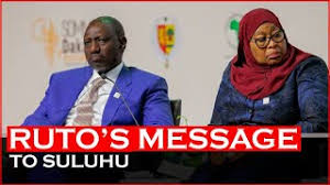 Breaking: President Ruto Sends A Strong Message To Samia Suluhu Over Ongoing Tanzanian Protests! Watch