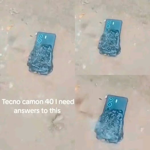 Kenyan Lady Left in Shock After her Tecno Camon 40 Exploded While in the Pocket.: “That’s Dangerous”