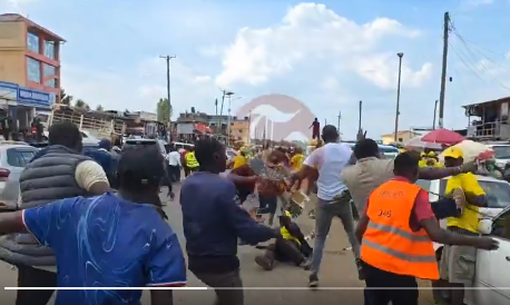 Death Calls! UDA Puppets Were Taught Some Manners in Nyamira While Trying to Chant Tutam Interrupting Matiang’i’s Rally in the County, Nearly Slaughtered Alive, WATCH