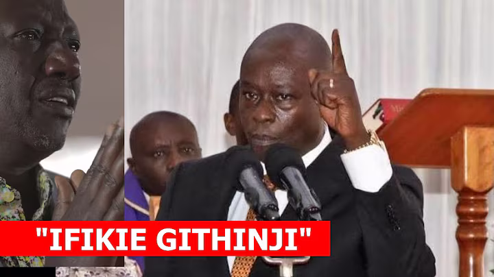 “Wewe Githinji!” Gachagua Breaks Silence,after Mourning Raila Odinga for 2 Weeks, Fires a Stern Warning at Ruto, Watch