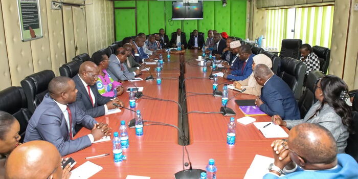 Details of Opposition Meeting with IEBC at Anniversary Towers