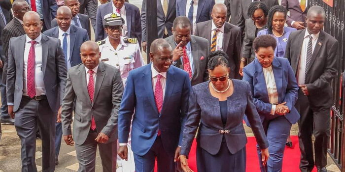 Ruto Blasts Judiciary In Front of CJ Koome, Says Some Judges Are Undermining Govt Agenda