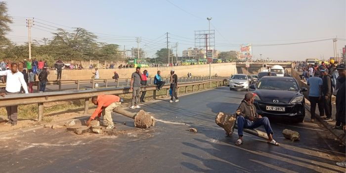 Chaos in Nairobi CBD as Matatu Operators Begin Protests Over Boda Boda Impunity