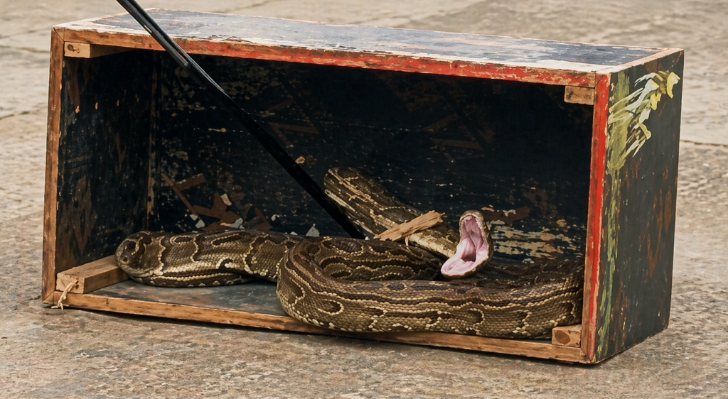 There was drama in Nairobi today as a witch Doctor was Caught Transporting a 100 Metres Python Snake to a Client In Nairobi. Watch