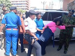 BREAKING NEWS!! Former Nominated Senator Gloria Orwoba has Been Arrested While Attempting to Access Parliament, Following a Court Ruling that Reinstated Her as a UDA-Nominated Senator, Watch