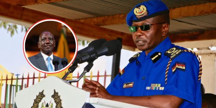 Ex-IG Boinnet Takes Over Role as Ruto’s Advisor